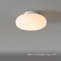 Minimalist Indoor Modern LED Ceiling Lamp In White